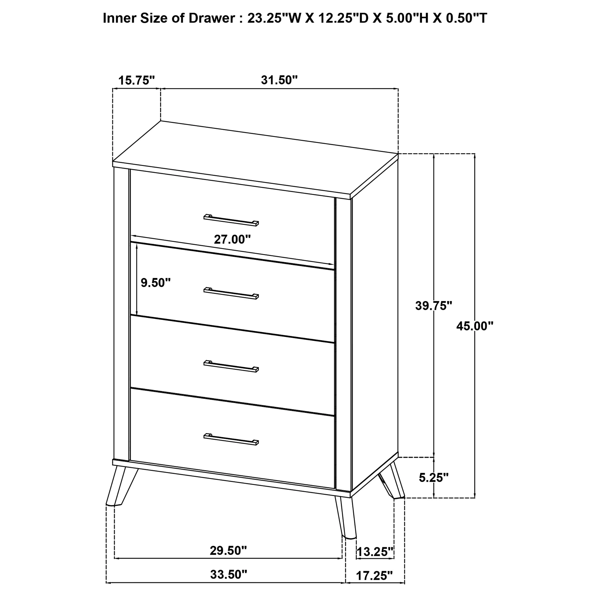 Kaywood Chest of Drawers - Image 14