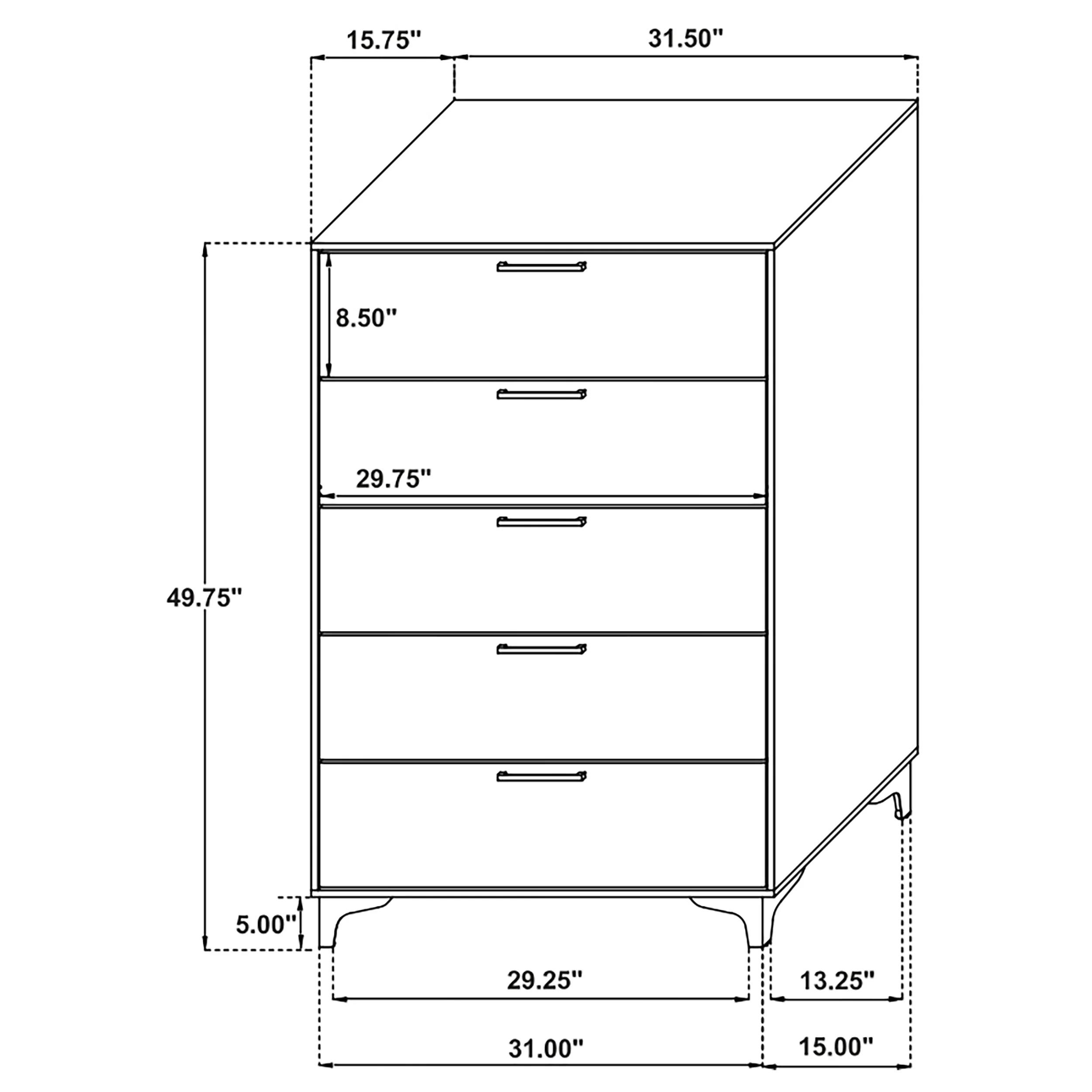 Kendall Chest of Drawers - Image 16
