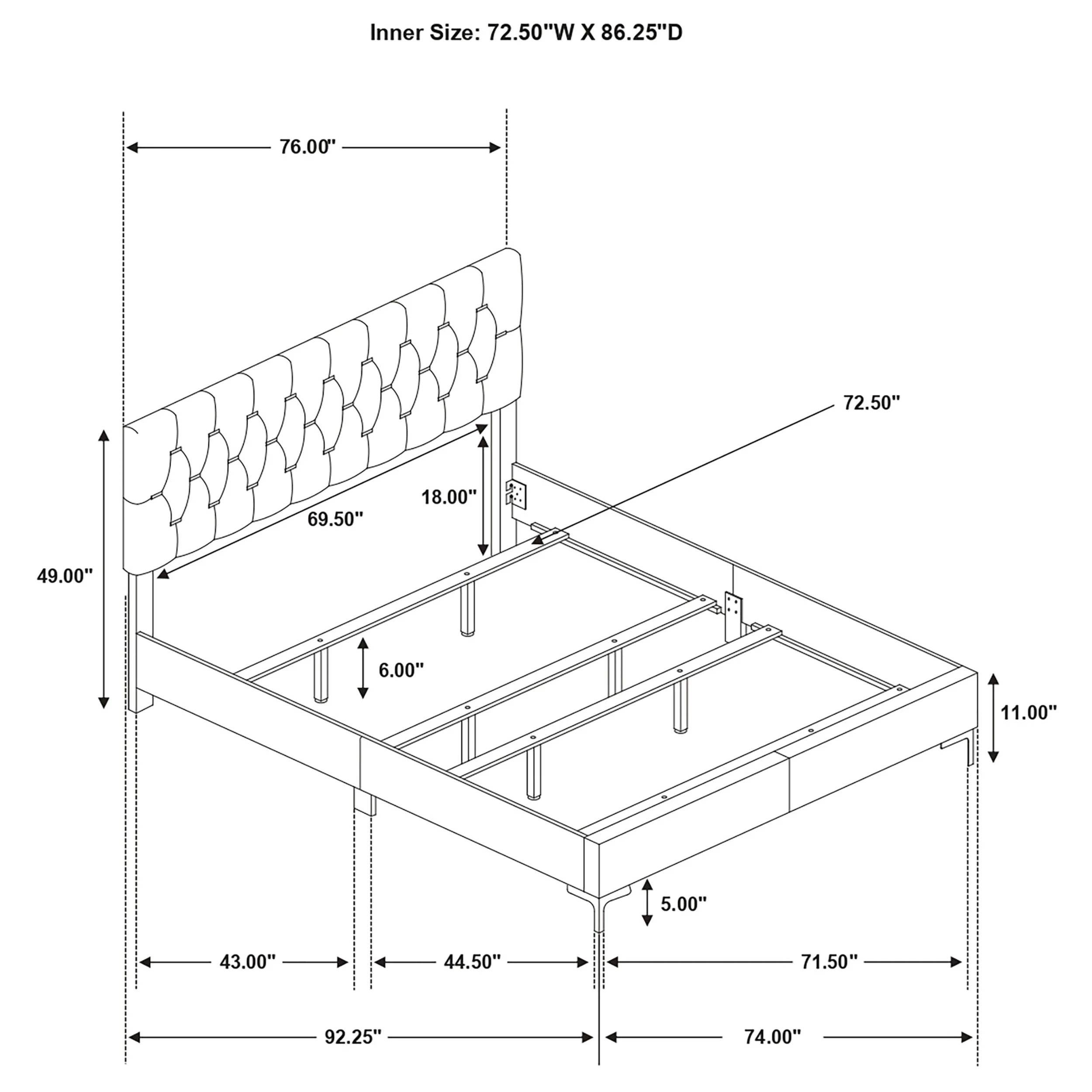 Kendall Panel Bed - Image 23