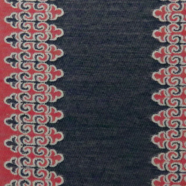 LARA 18" X 18" Pillow, Red & Blue (2/CTN) - Image 3