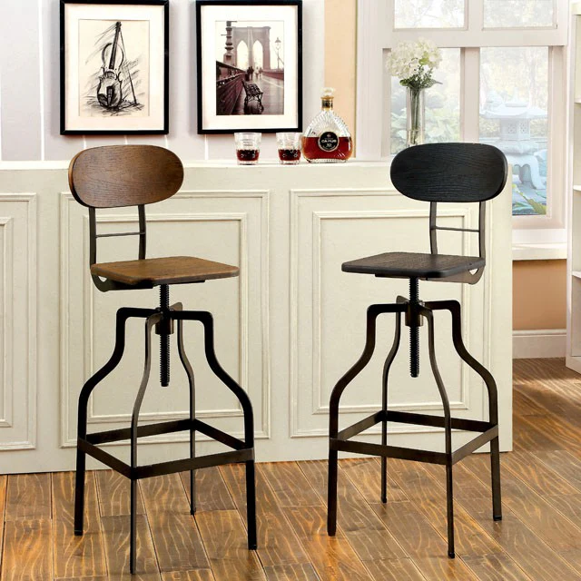 Leith Bar Stool Brown - Image 2
