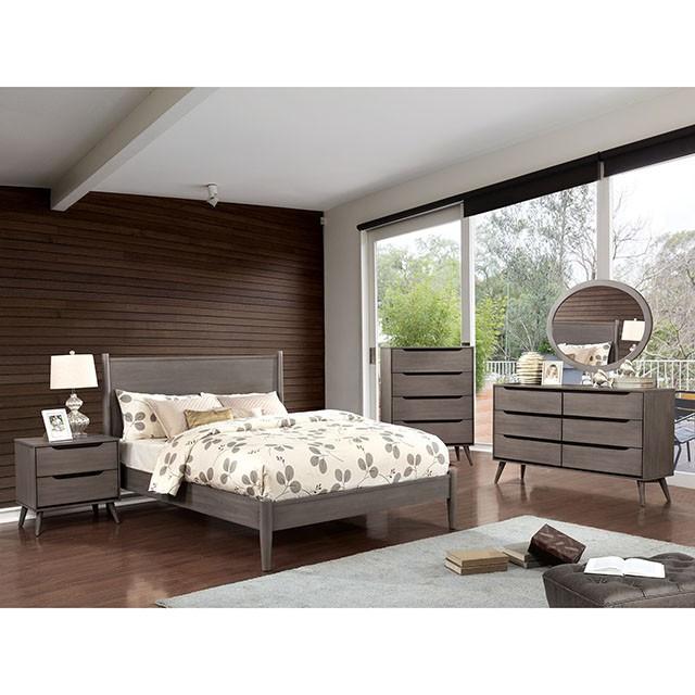 Lennart Gray Rectangular Mirror - Image 2