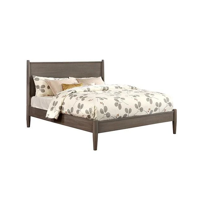 LENNART I Gray & Oak Full Twin Bed - Image 4