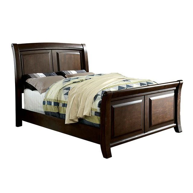 Litchville Brown Cherry Cal.King, E.King, & Queen Bed - Image 4