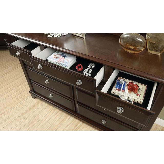 Litchville Brown Cherry Dresser - Image 4