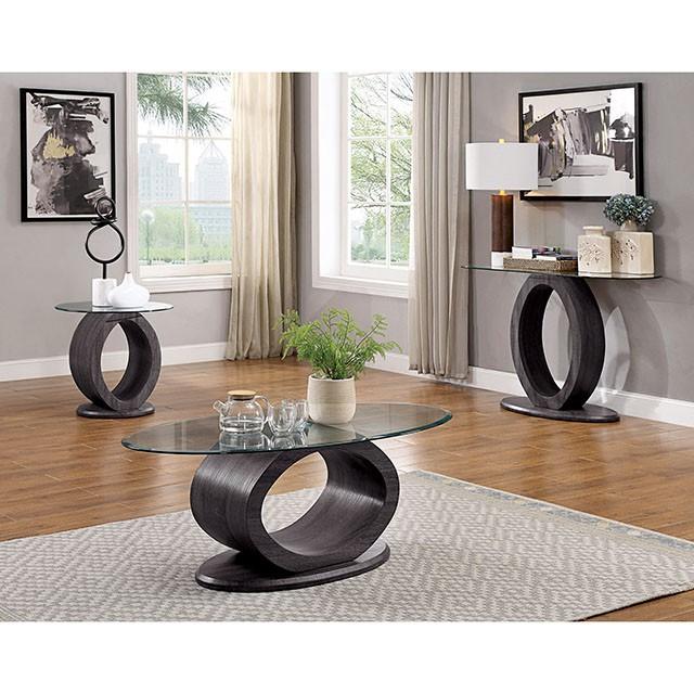 Lodia Gray End Table - Image 2