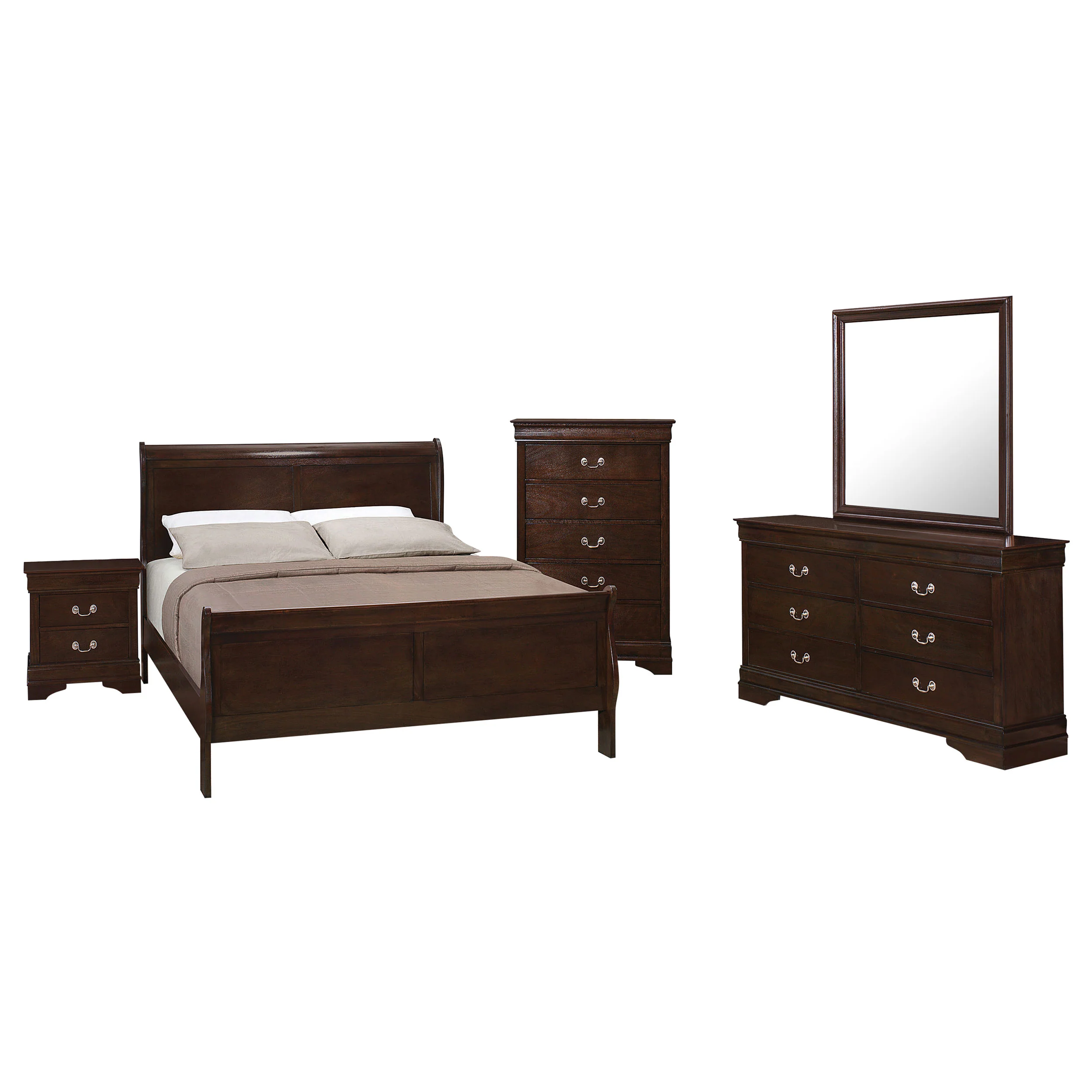 Louis Philippe Bedroom Set - Image 59