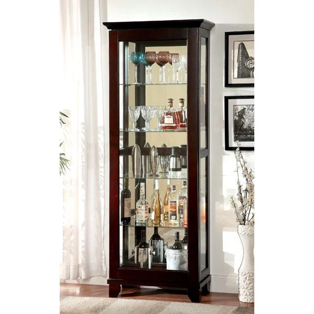 LUDDEN Dark Walnut Curio - Image 2