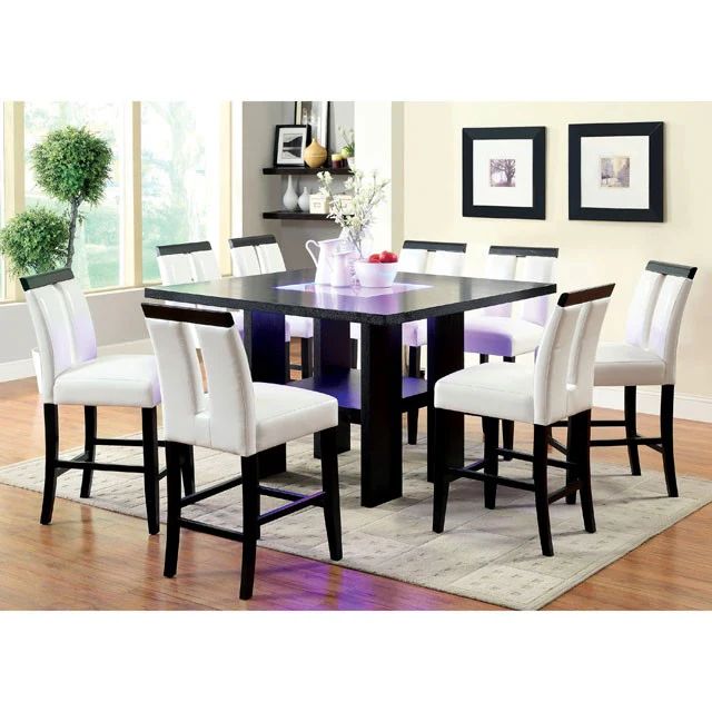 LUMINAR II Black Counter Ht. Table - Image 5