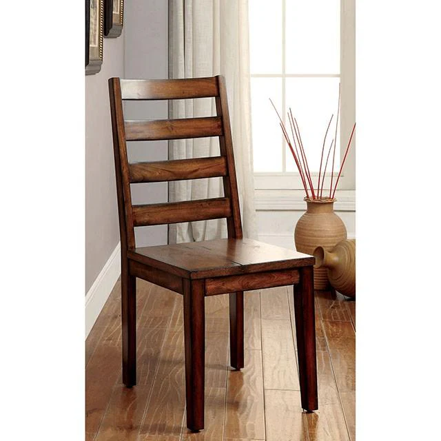 MADDISON Tobacco Oak Side Chair (2/CTN) - Image 2