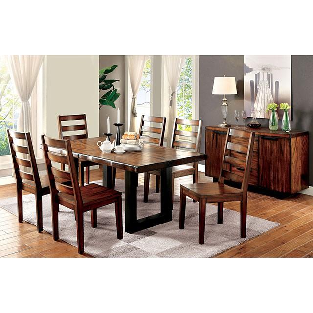 MADDISON Tobacco Oak Side Chair (2/CTN) - Image 4