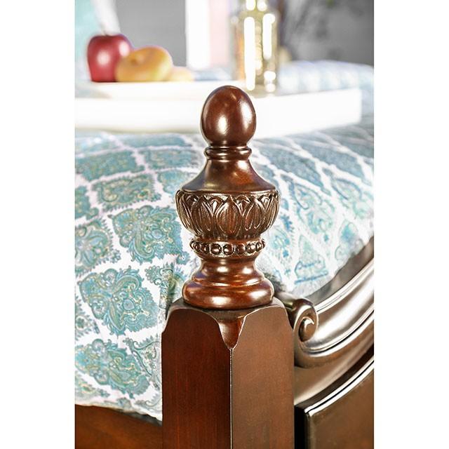 Mandura Cherry Cal.King & E.King Bed - Image 5