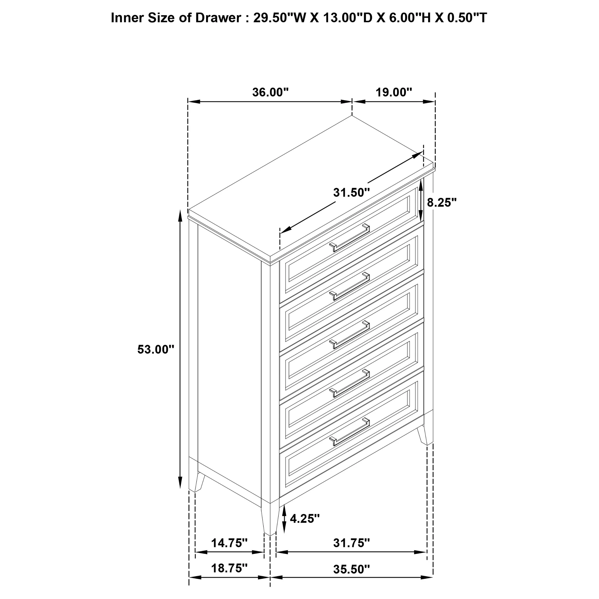 Marielle Chest of Drawers - Image 12