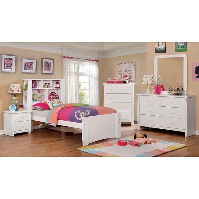 Marlee White Night Stand - Image 2