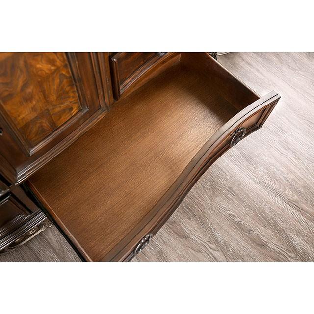 Menodora Brown Cherry Dresser - Image 6