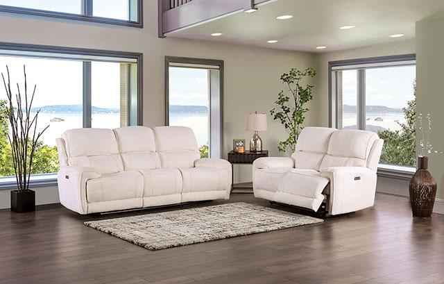 MORCOTE Power Loveseat, Beige - Image 2