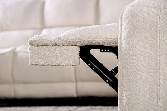 MORCOTE Power Loveseat, Beige - Image 5