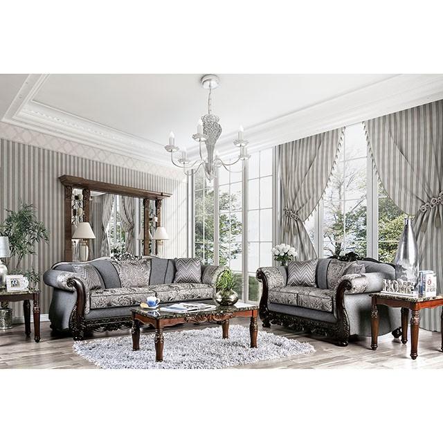 Newdale Gray Sofa - Image 2