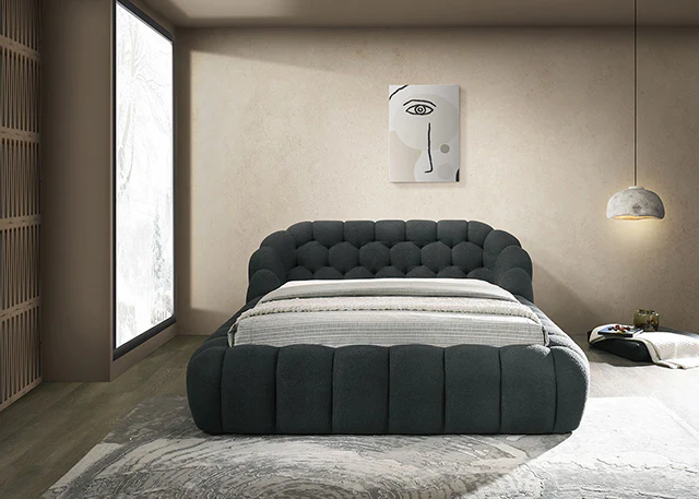 Newquay Bed Black, White, & Gray - Image 4