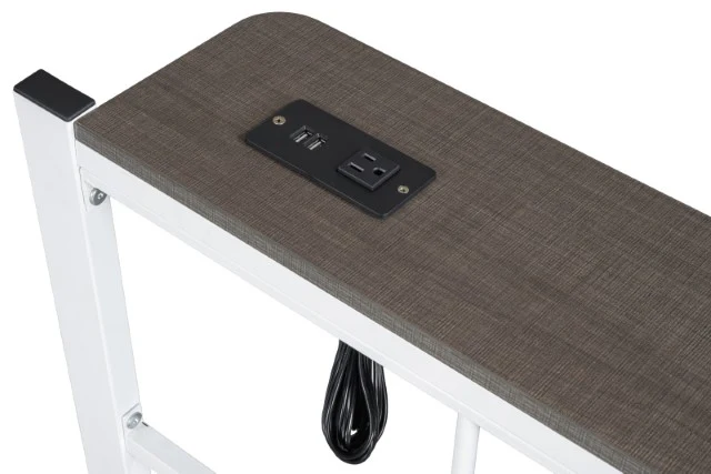 Nicoli Queen Metal Bed With Underbed Storage - Image 4