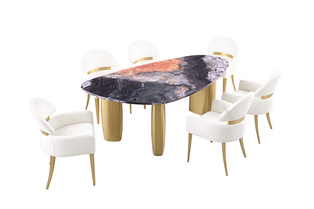 Northwich 7 Pc Dining Table Set - Image 2