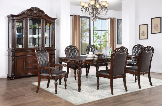 Nouvelle 7 Pc Dining Table Set - Image 2