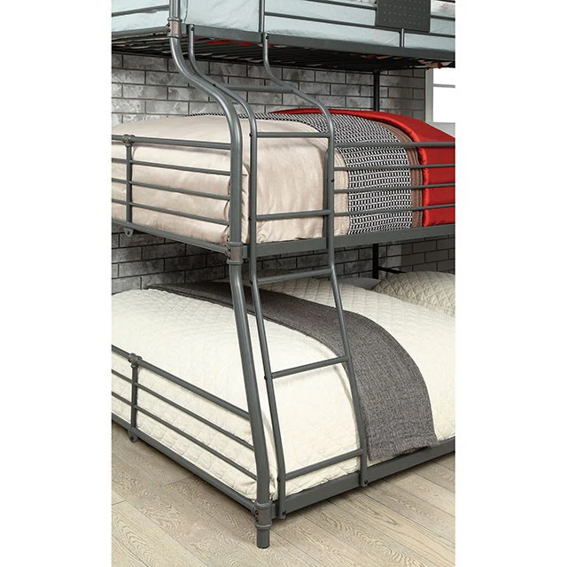 Olga III Sand Black Twin/Full/Queen Bunk Bed - Image 5