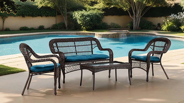Oliveri Wicker Coffee Table - Image 2