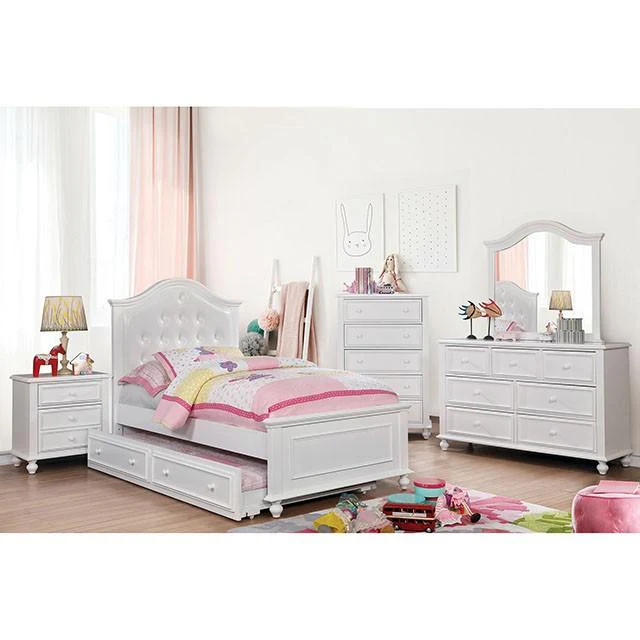 OLIVIA White Night Stand - Image 2