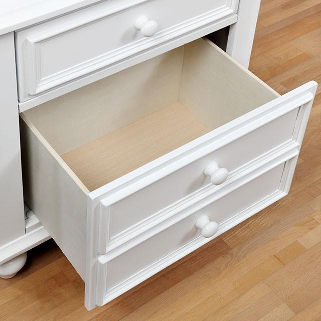 OLIVIA White Night Stand - Image 3