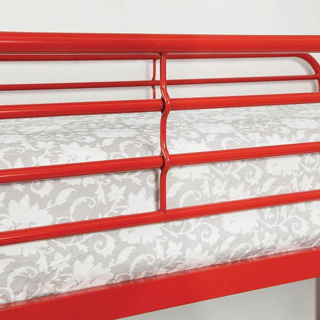 Opal Red Twin/Full Bunk Bed - Image 6
