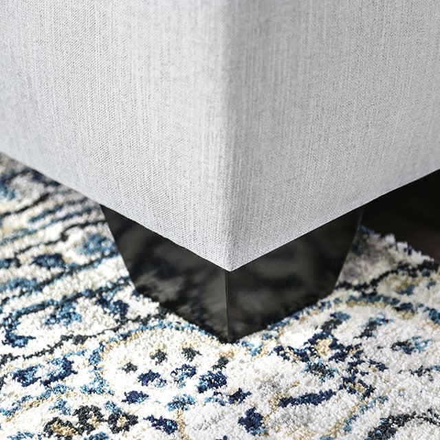 Ornella Light Gray/Blue Sectional - Image 8