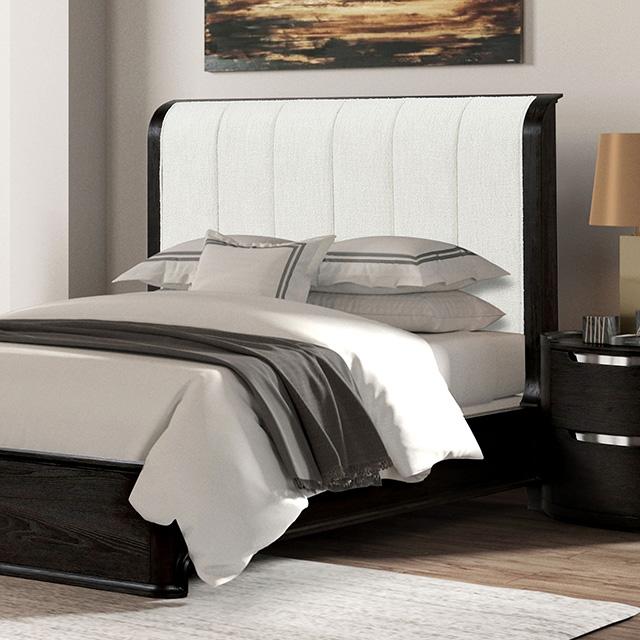 Osterley Queen & E.King Bed Grey & Black - Image 3