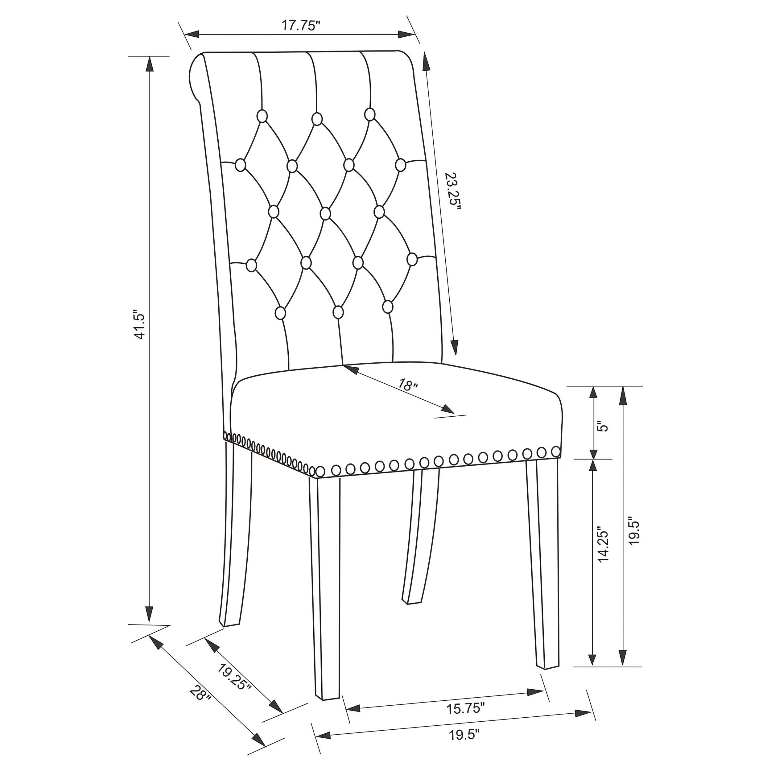 Alana Dining Side Chair - Image 13