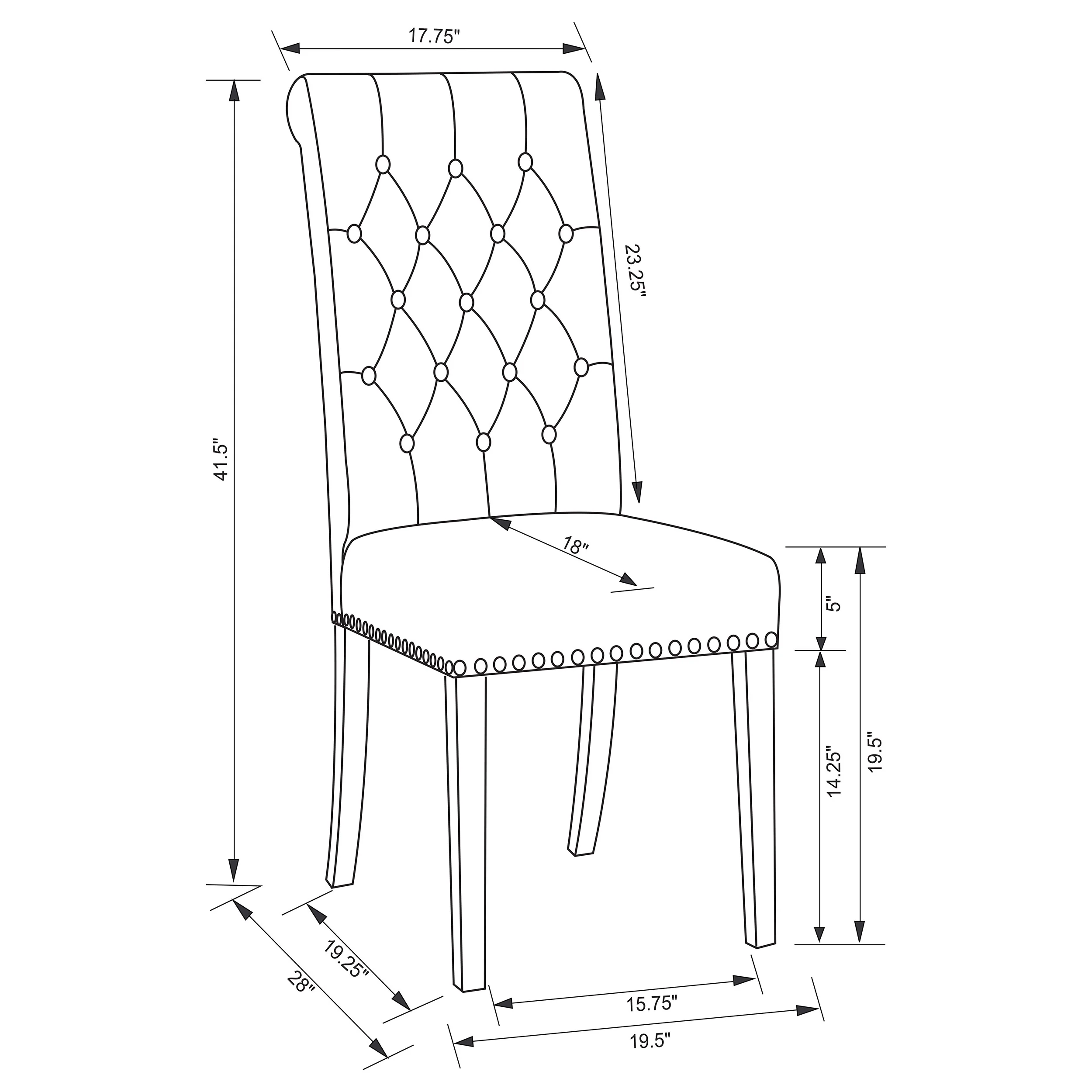 Alana Dining Side Chair - Image 58