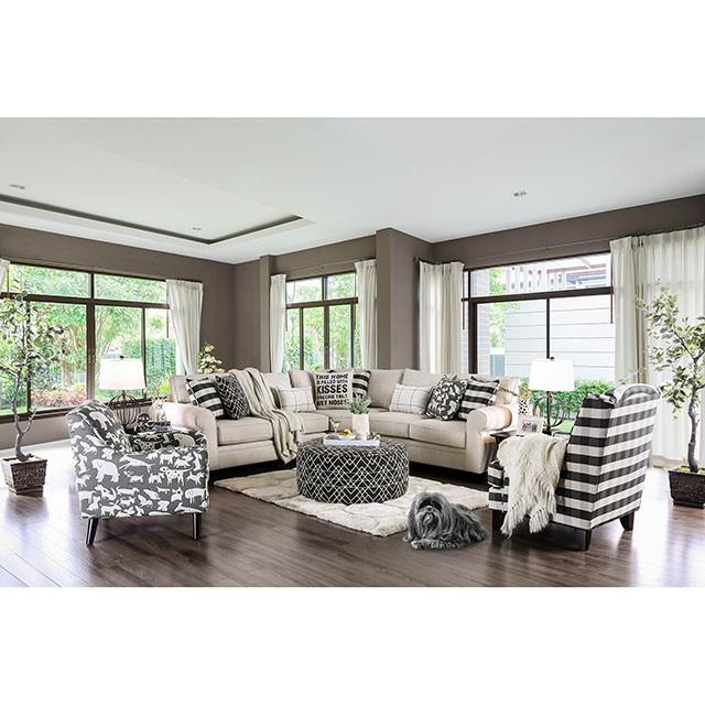 Patricia Ivory Sectional - Image 2