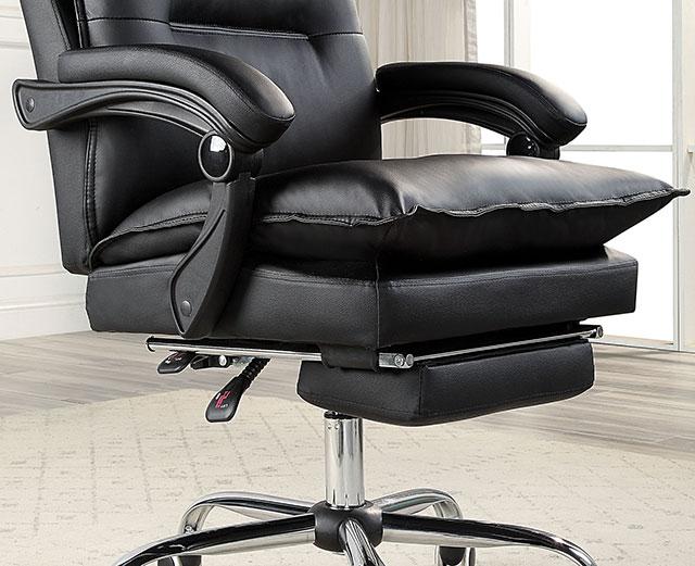 PERCE Office Chair, Black - Image 3