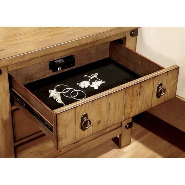 PIONEER Weathered Elm Night Stand - Image 3