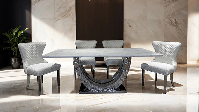 Portanova 7 Pc Dining Table Set - Image 7