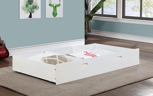 PRIAM Trundle/Drawers, White/Gray - Image 2