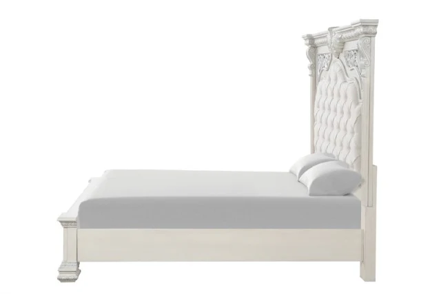Promenade Bed Dark Brown & White - Image 15
