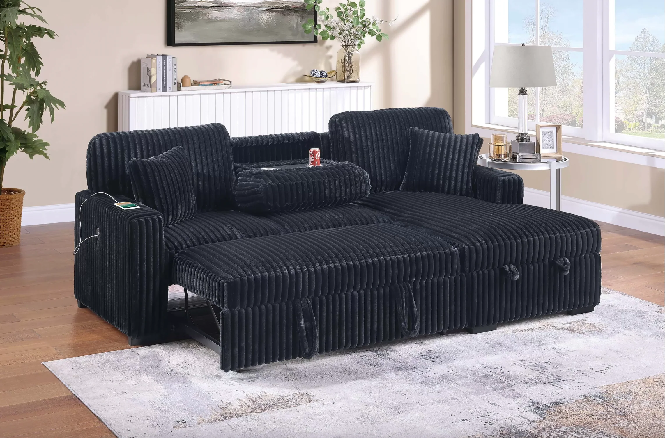 Raye Sleeper Sectional - Image 4