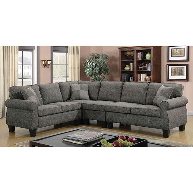 Rhian Dark Gray Sectional - Image 2