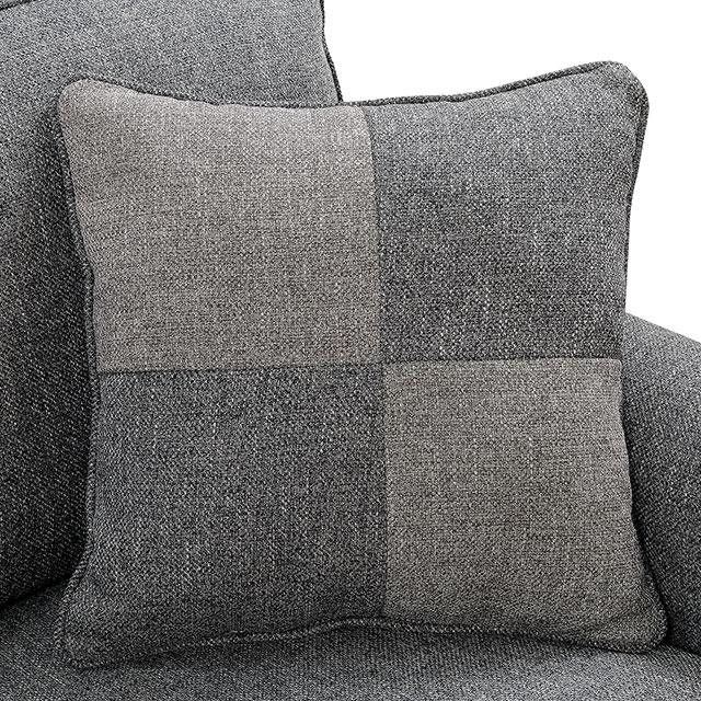 Rhian Dark Gray Sectional - Image 4