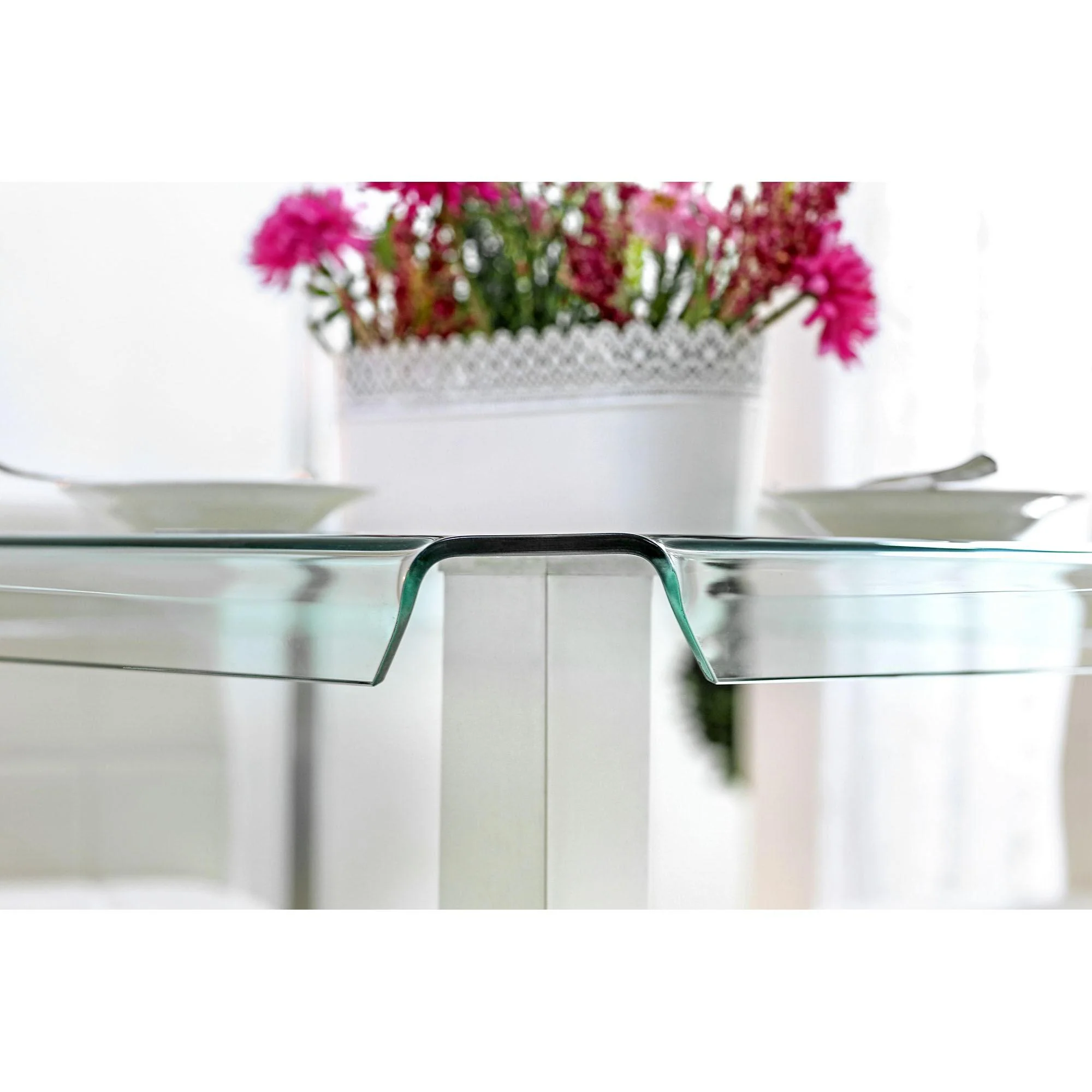 Richfield II Silver/Chrome Counter Ht. Table - Image 4