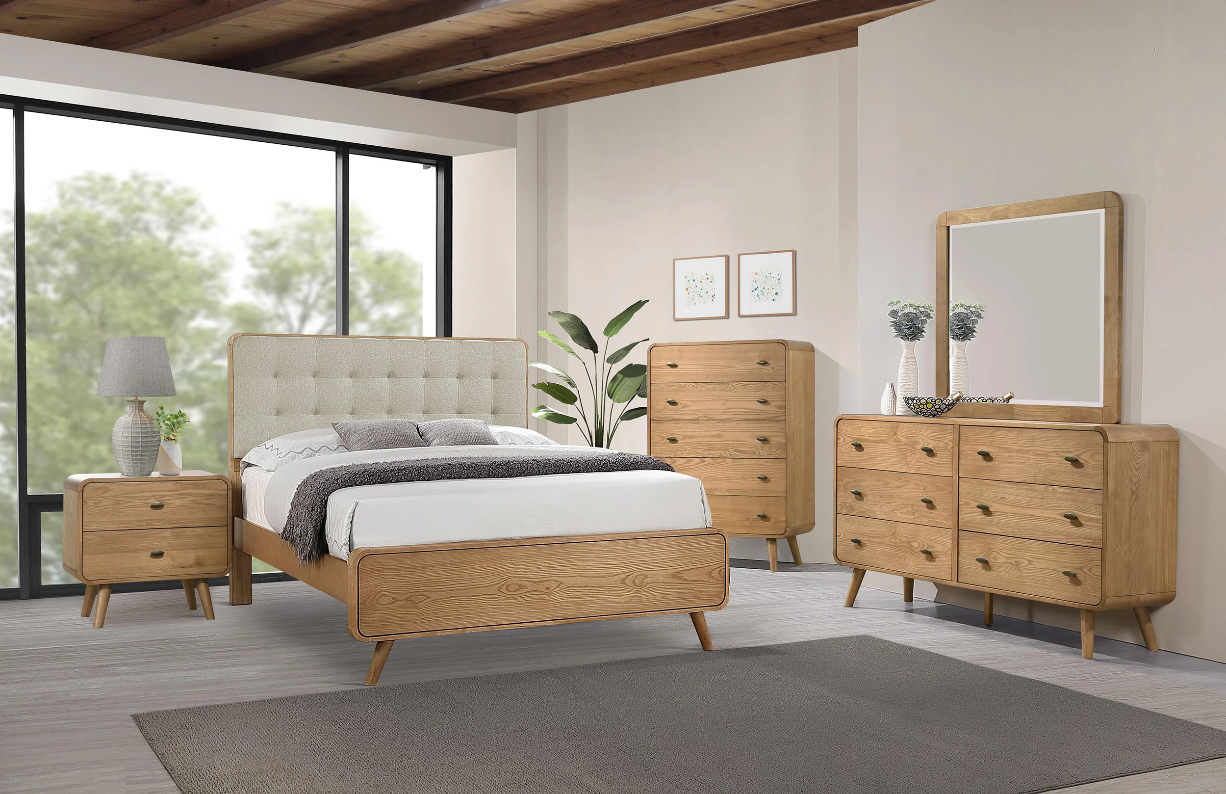 Robyn Panel Platform Bed - Image 85