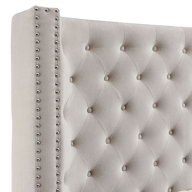 Rosabelle Bed Black, Grey, & Ivory - Image 10