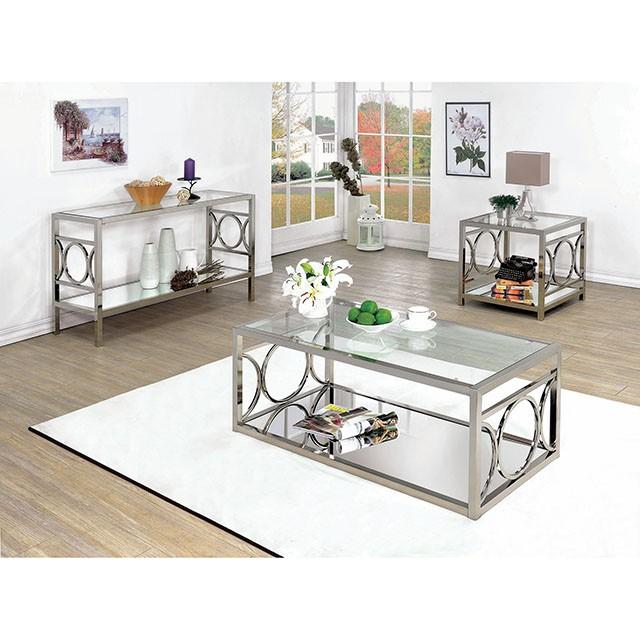 RYLEE Chrome Coffee Table, Chrome - Image 2