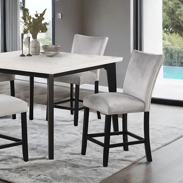 Sabro 5 Pc Counter Ht Table Set Engineered Wood