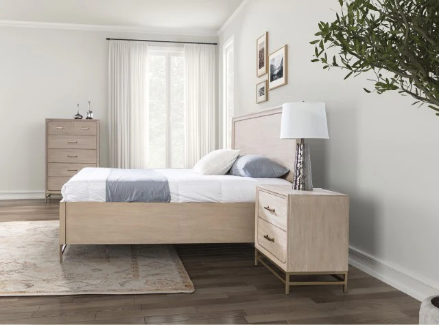 Sandnes E.King & Queen Bed - Image 3